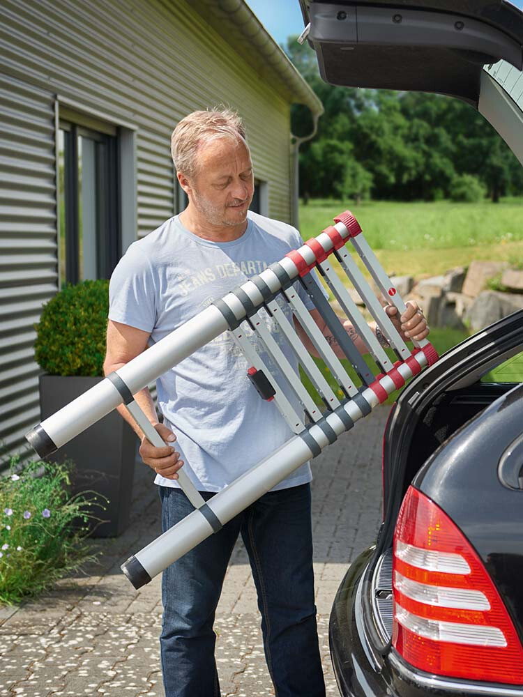 Hailo T80 FlexLine – drabina teleskopowa, 9 szczebli